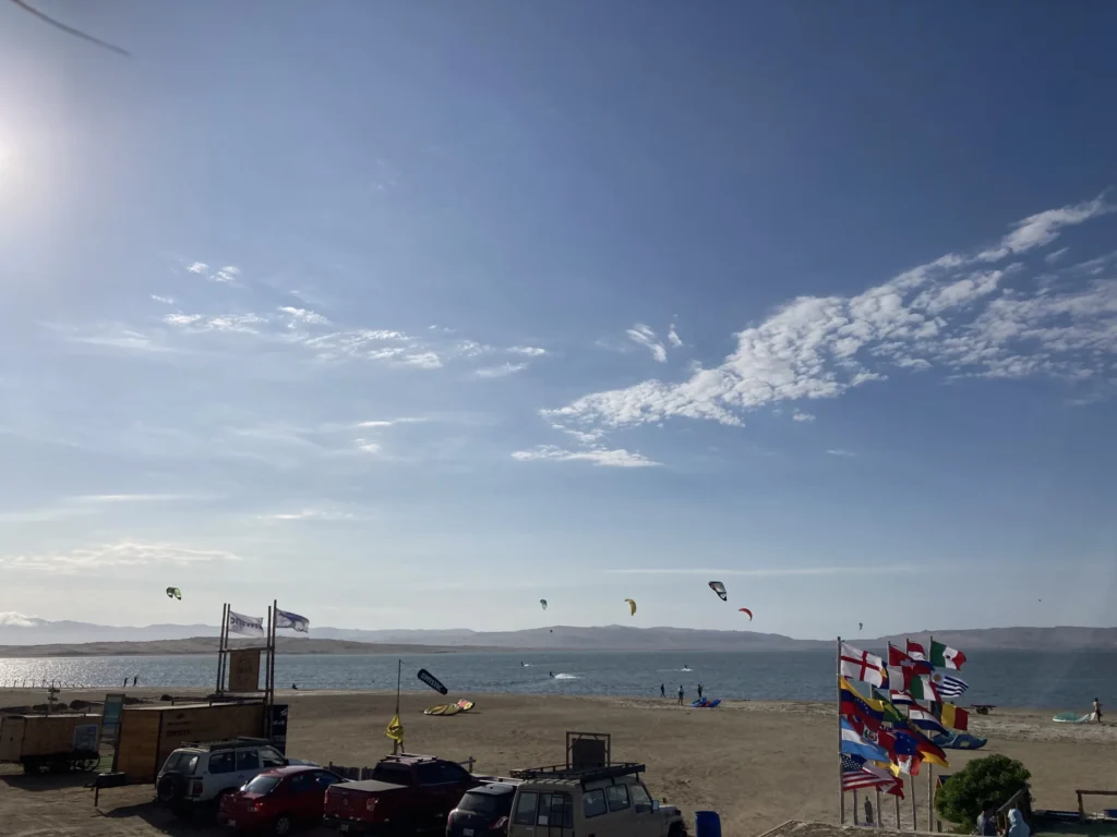 Standard day at the Paracas Bay