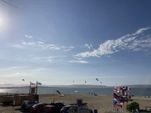 Standard day at the Paracas Bay